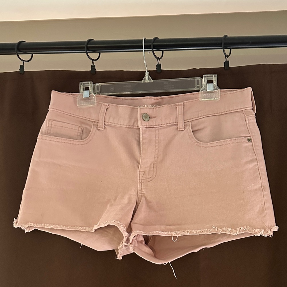 Old Navy Blush Pink Jean Shorts